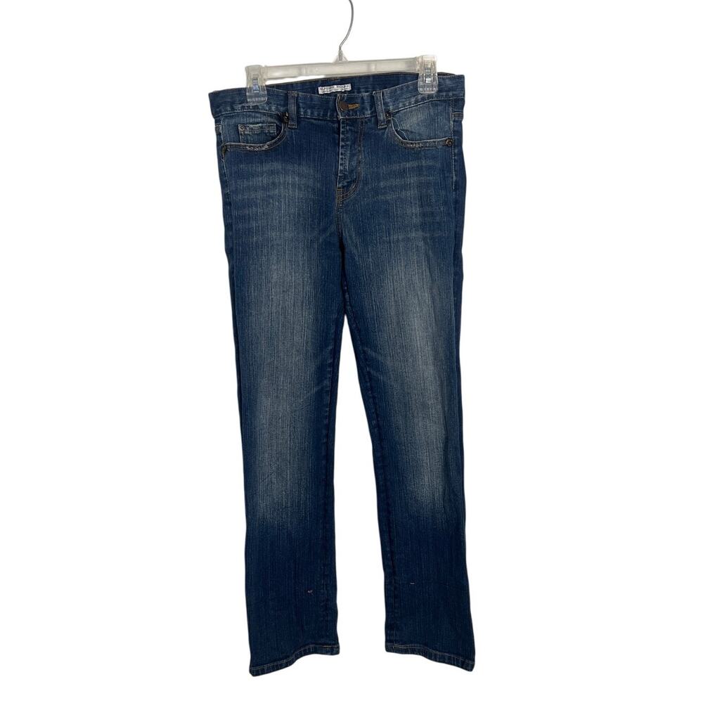 Alberto Makali Jeans Women’s Size 8 Blue Stretch Denim Straight Leg Pants
